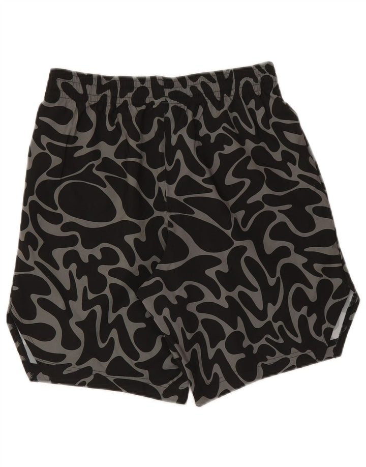 Reebok Herren Sport Shorts XS Schwarz Camouflage Polyester
