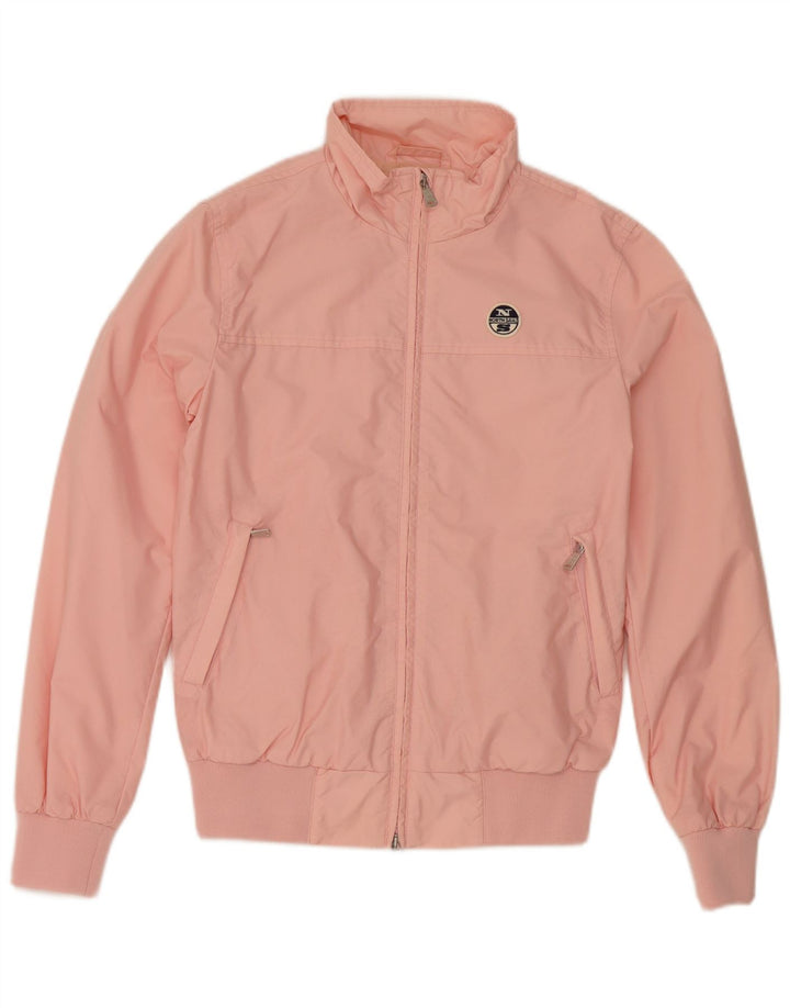 North Sails Damen Bomberjacke UK 10 Small Rosa Polyamid