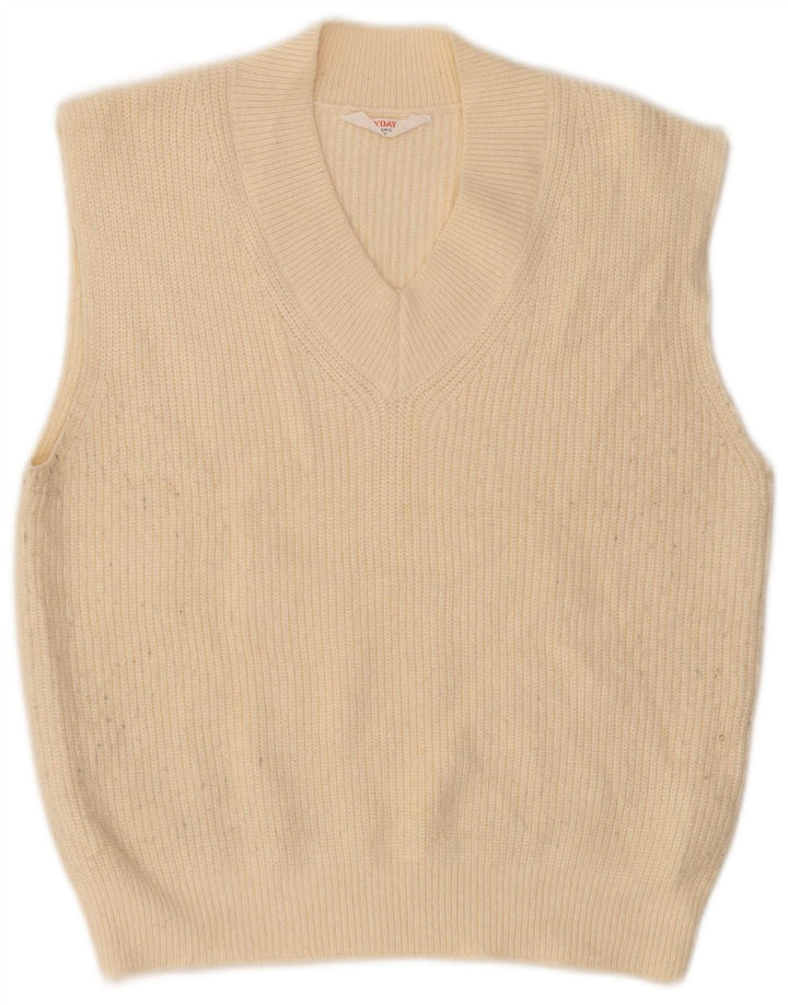 John Lewis Herren Weste Tank Top Small Beige Acryl
