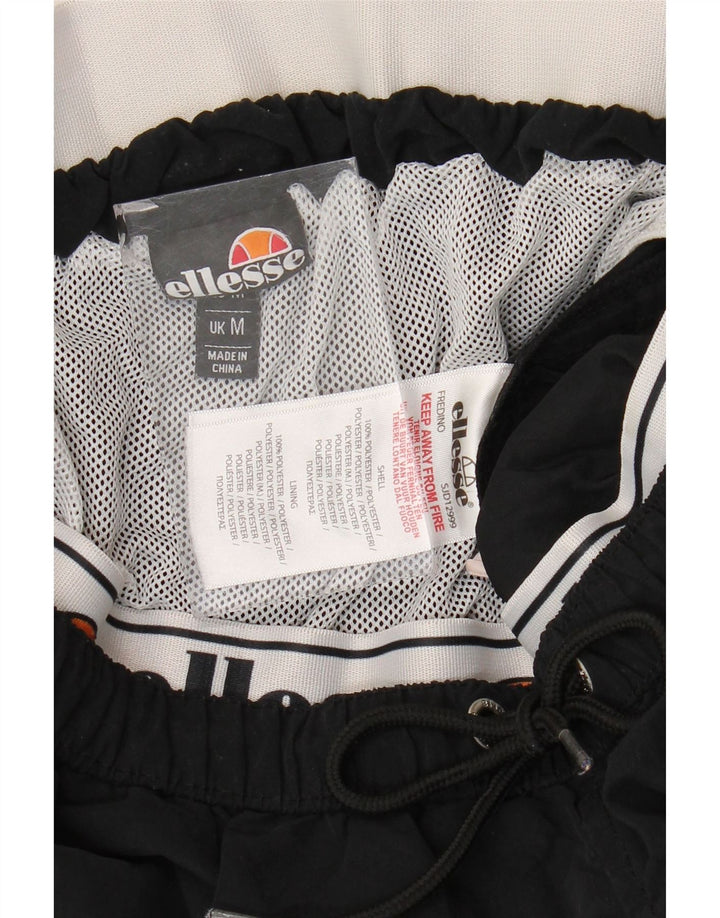 Ellesse Herren Graphic Sport Shorts Mittelschwarzes Colourblock-Polyester