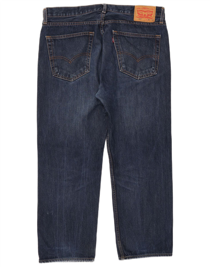 Levi's Herren Straight Jeans W36 L27 Blaue Baumwolle