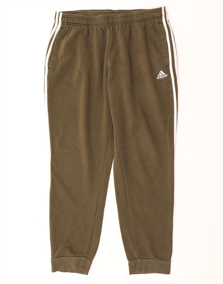 ADIDAS Herren Trainingshose Jogger XL Khaki Baumwolle