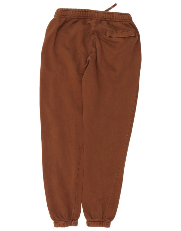 NIKE Damen-Trainingshose, Jogginghose, UK 14, mittelbraune Baumwolle