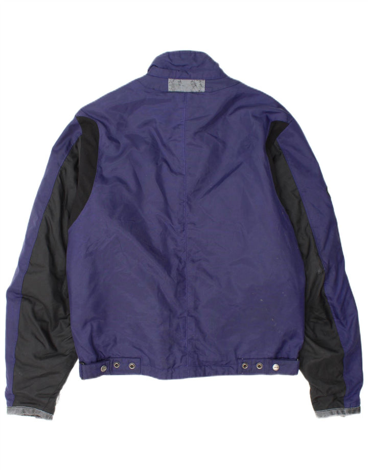 SPIDI Herren Racer Jacke UK 38 Medium Navy Blue Colourblock