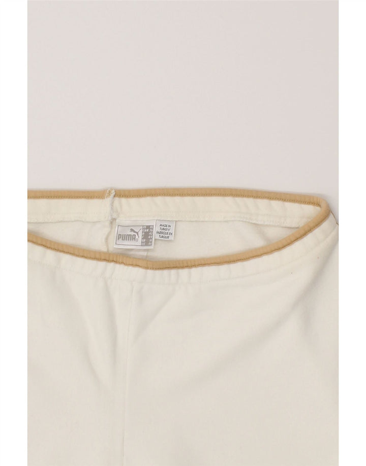 PUMA Womens Tracksuit Trousers UK 16 Large Beige Vintage Puma and Second-Hand Puma from Messina Hembry 