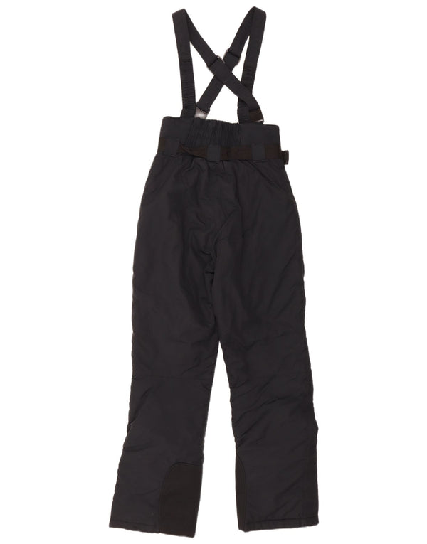 Columbia Damen Latzhose Skihose UK 10 Small Schwarz Colourblock