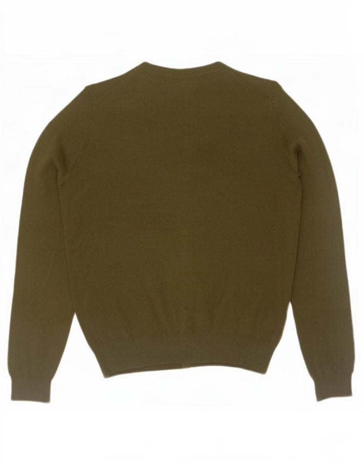 Marks & Spencer Damen-Cardigan-Pullover UK 12 Medium Khaki Viskose