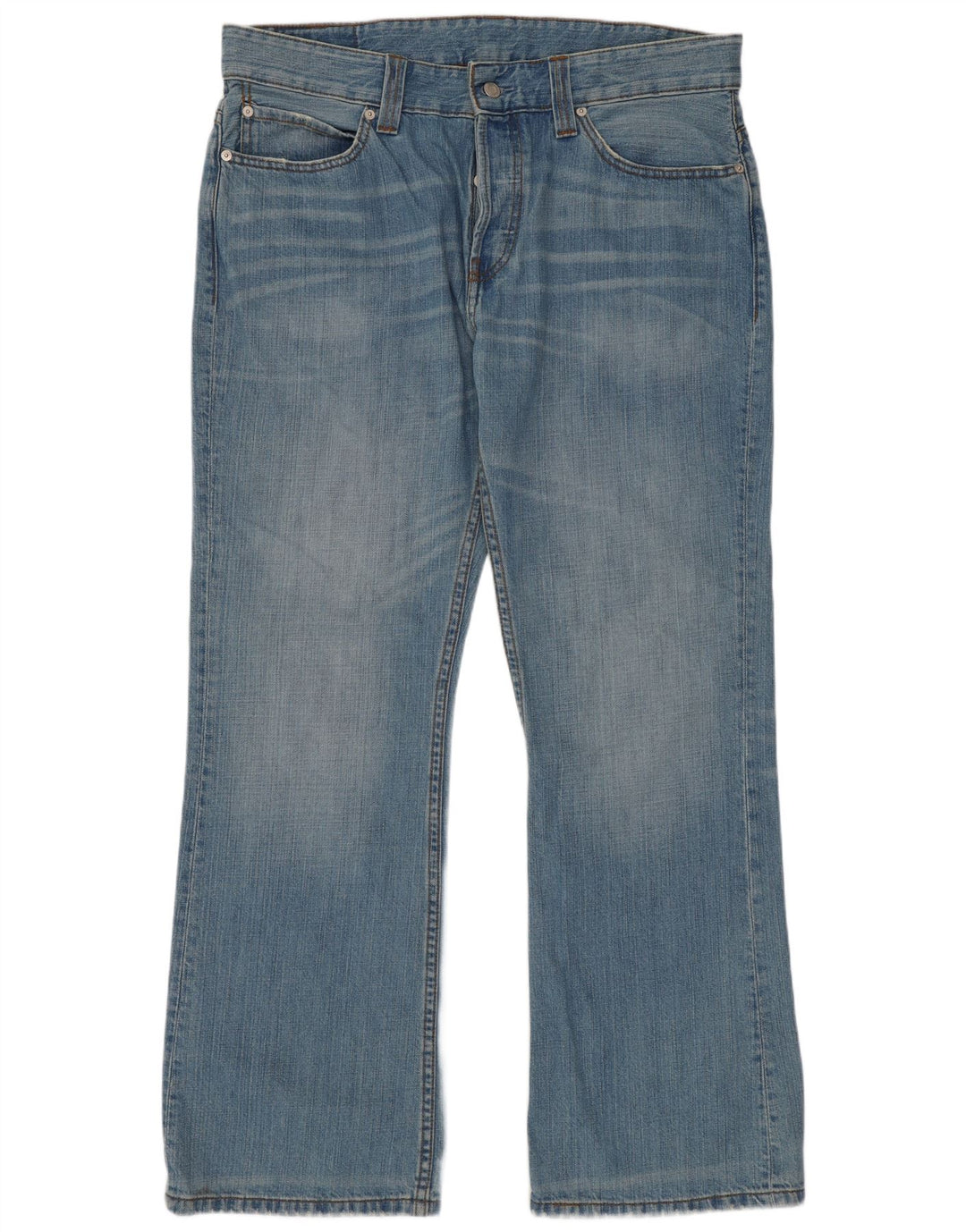 Levi's Herren 512 Slim Tapered Jeans W38 L32 Blaue Baumwolle