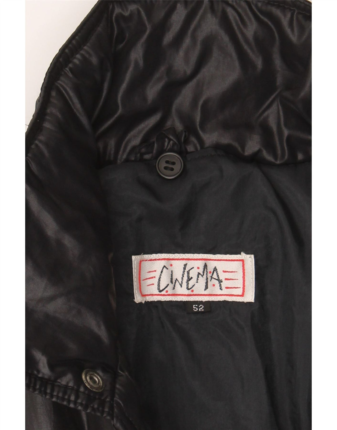 VINTAGE Mens Padded Jacket IT 52 XL Black Colourblock Polyamide Vintage Vintage and Second-Hand Vintage from Messina Hembry 