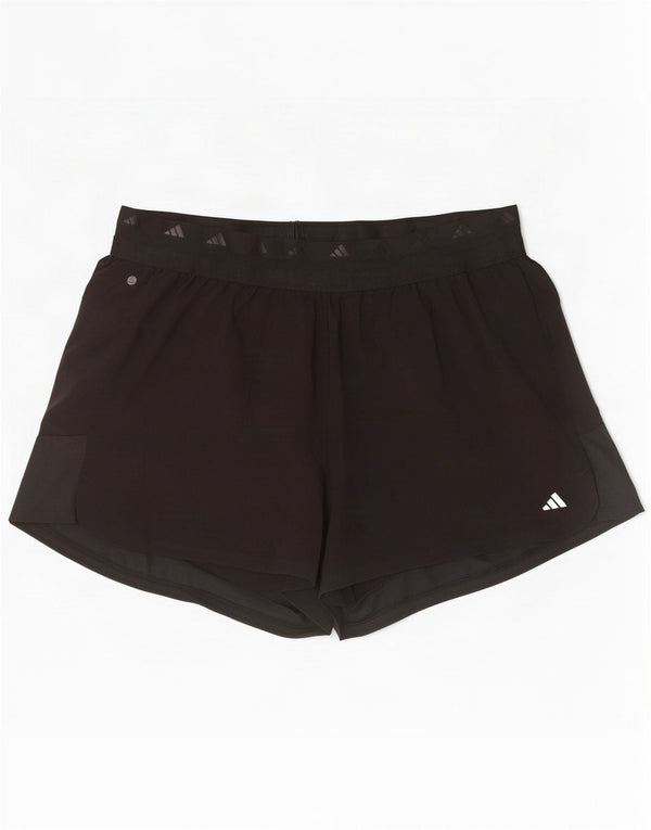 Adidas Herren Aeroready Graphic Sport Shorts 2XL Schwarz Polyester