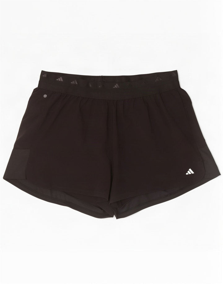 Adidas Herren Aeroready Graphic Sport Shorts 2XL Schwarz Polyester