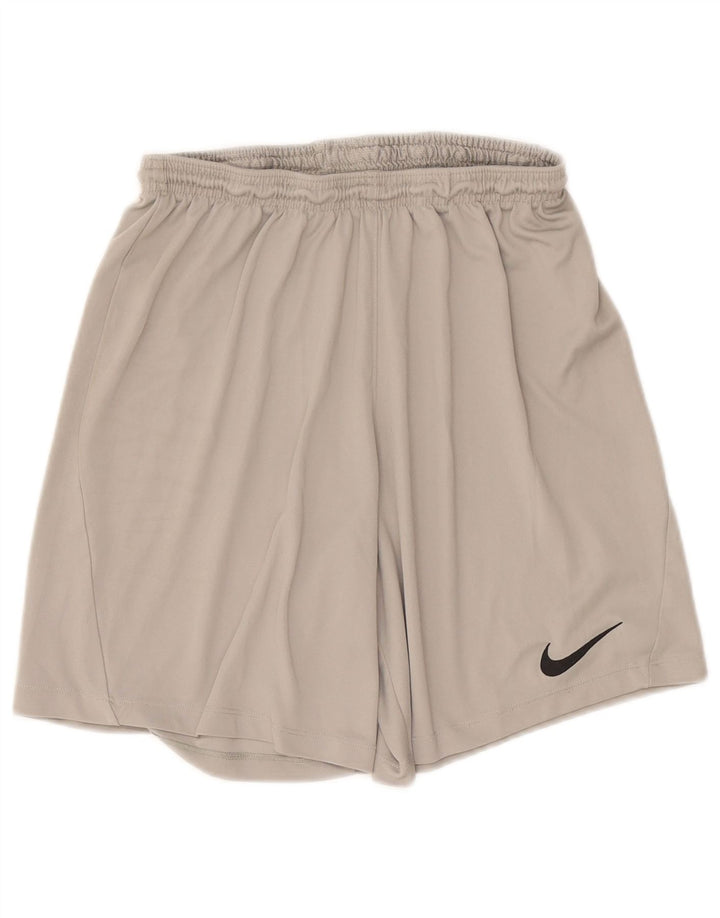Nike Herren Dri Fit Sportshorts, großes graues Polyester
