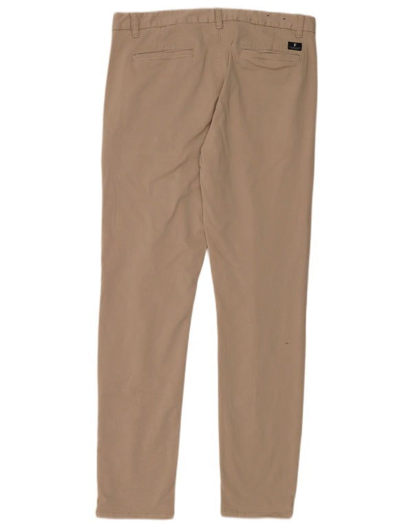 French Connection Slim Chino-Hose für Herren, W34, L32, Beige, Baumwolle