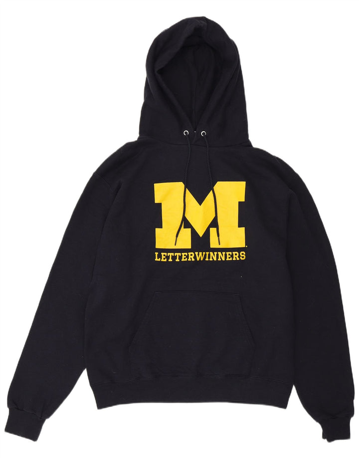 CHAMPION Herren-Kapuzenpullover mit Grafik, mittlere Marineblau-Baumwolle