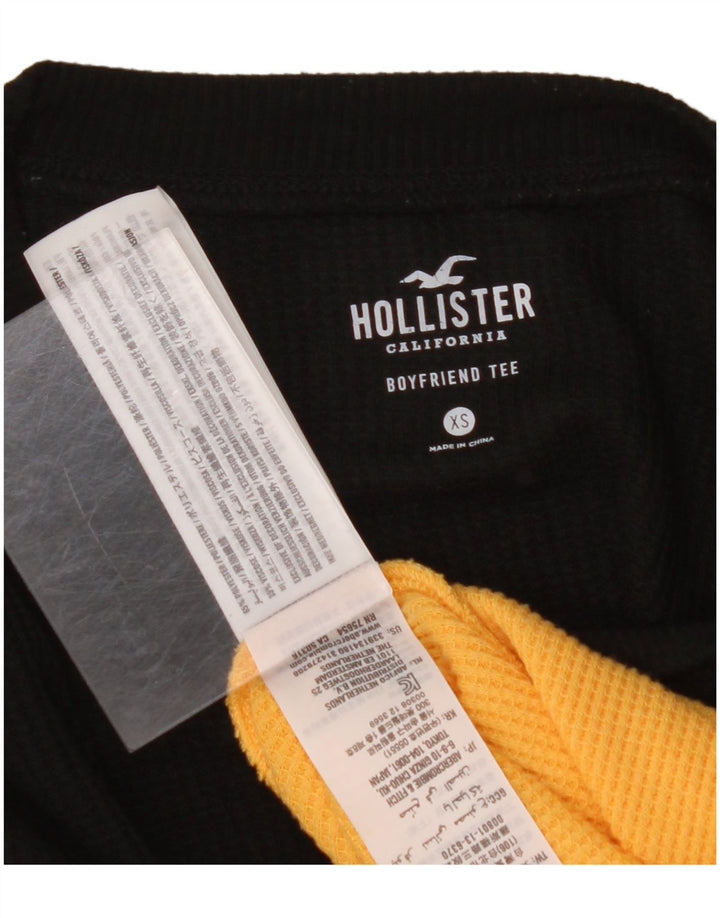HOLLISTER Damen-Pullover mit Rundhalsausschnitt, Gr. 6, XS, mehrfarbig