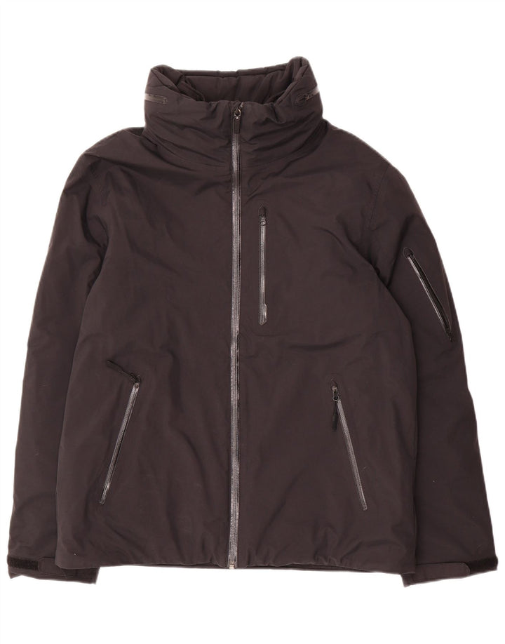 Slam Herren-Windbreaker-Jacke, UK 38, mittelschwarzes Nylon