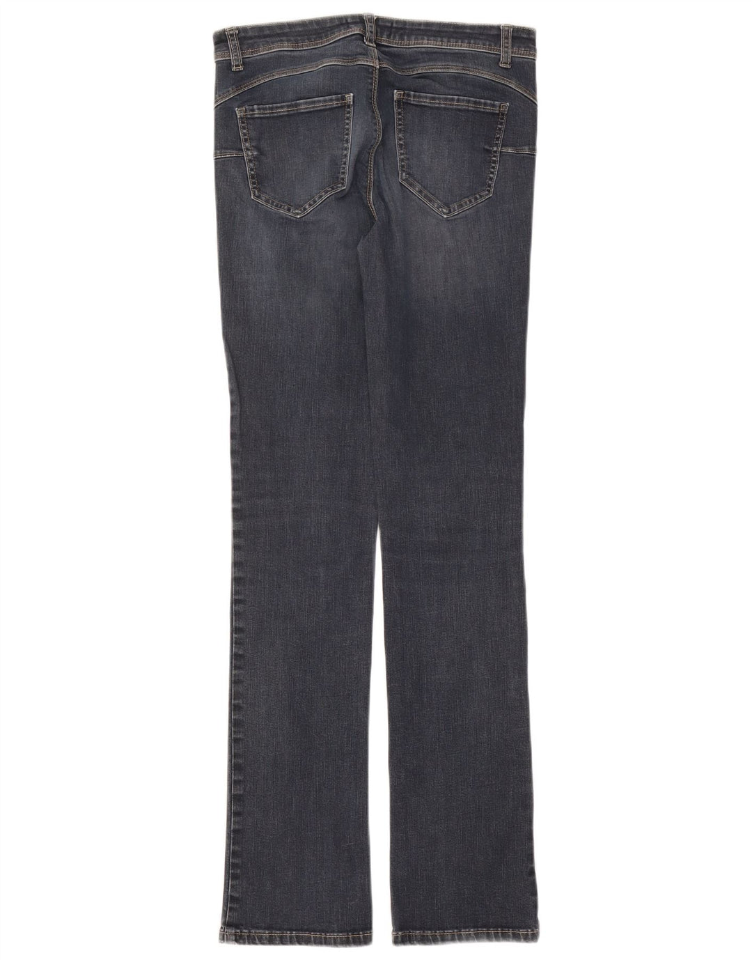 Benetton Damen Bootcut Skinny Jeans W28 L32 Blau