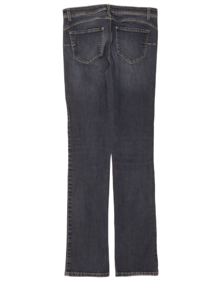 Benetton Damen Bootcut Skinny Jeans W28 L32 Blau