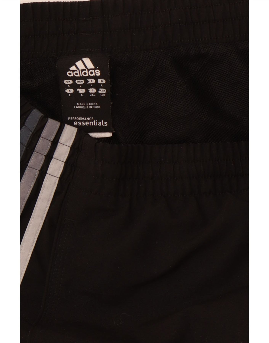 ADIDAS Herren Climalite Sport Shorts Large Schwarz Polyester