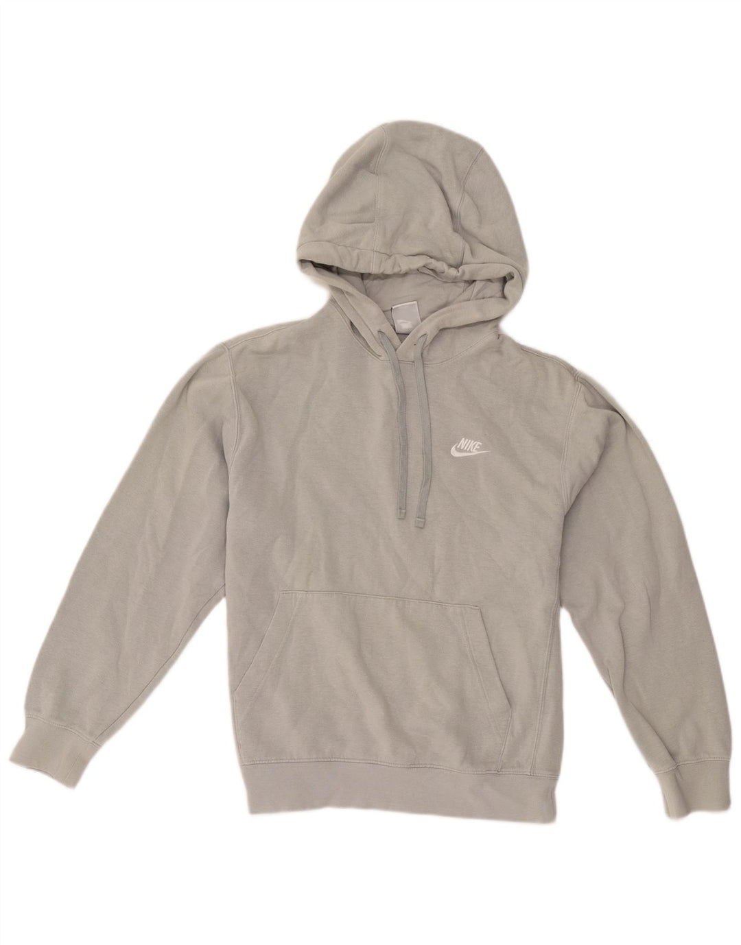 Nike Herren Kapuzenpullover, Größe S, Grau, Baumwolle