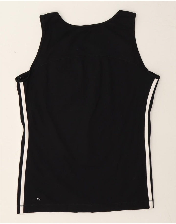 Adidas Damen Climalite Weste Top UK 18 XL Schwarz