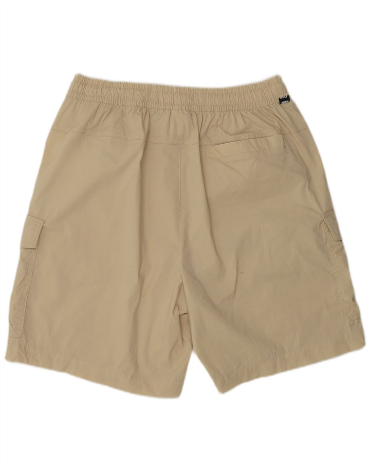Nike Herren Cargo Shorts Medium W34 Beige Baumwolle