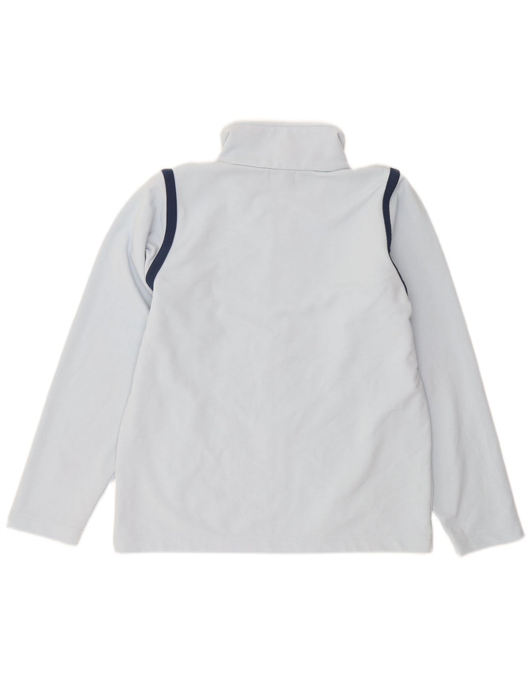 Kappa Damen-Trainingsanzug-Top-Jacke, UK 14, groß, blaues Farbblock-Polyester