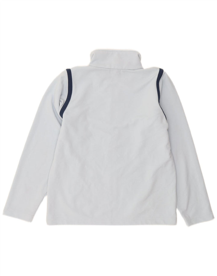Kappa Damen-Trainingsanzug-Top-Jacke, UK 14, groß, blaues Farbblock-Polyester