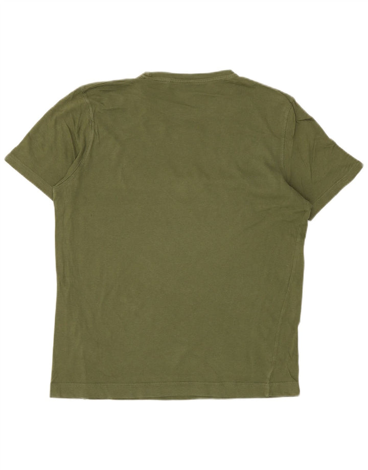 Dack's Herren-T-Shirt mit Grafik, mittlere Khaki-Baumwolle