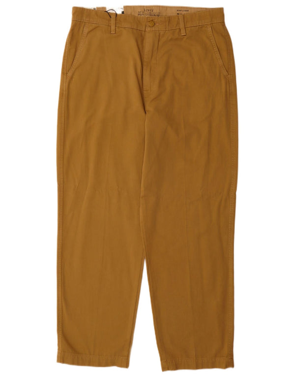 Levi's Herren Tapered Cargohose W34 L32 Beige Baumwolle