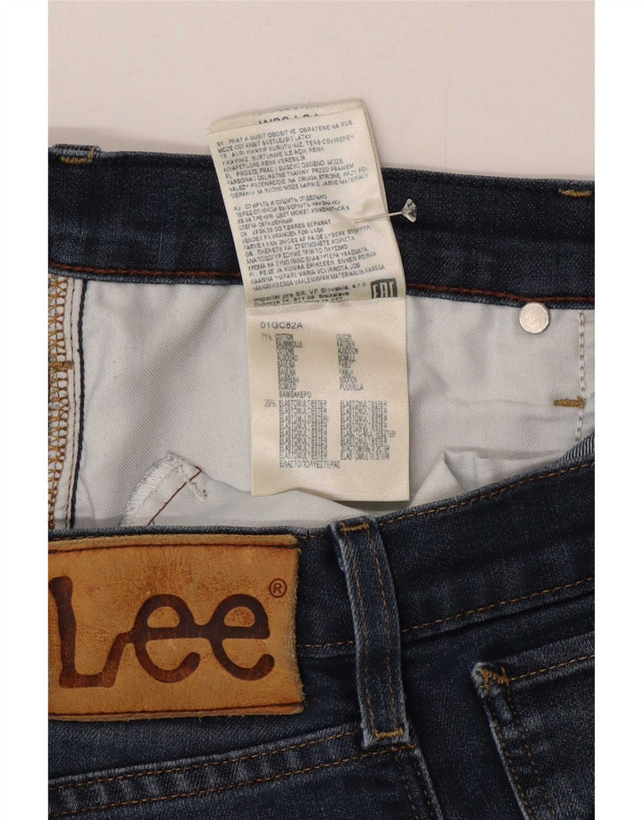 Lee Herren Daren Straight Jeans W36 L34 Blaue Baumwolle