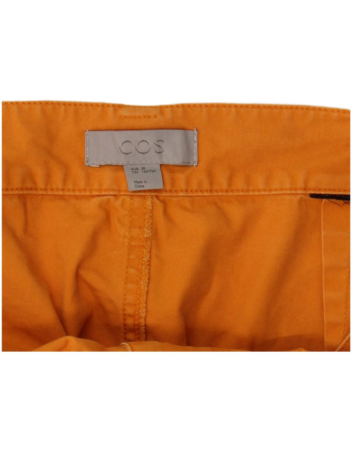 Cos Damen Pegged Cropped-Hose EU 38 Medium W32 L23 Gelb