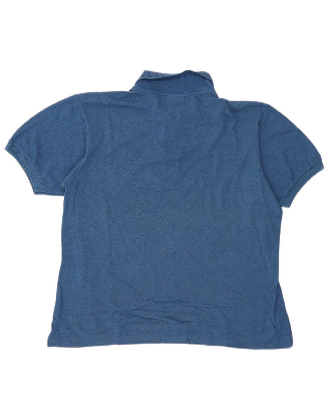Lacoste Herren-Poloshirt, Größe 5, groß, blaue Baumwolle