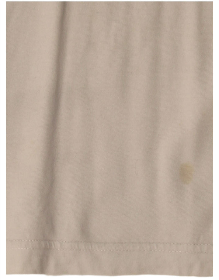 FILA Herren-T-Shirt mit Grafik, groß, weiße Blockfarben-Baumwolle