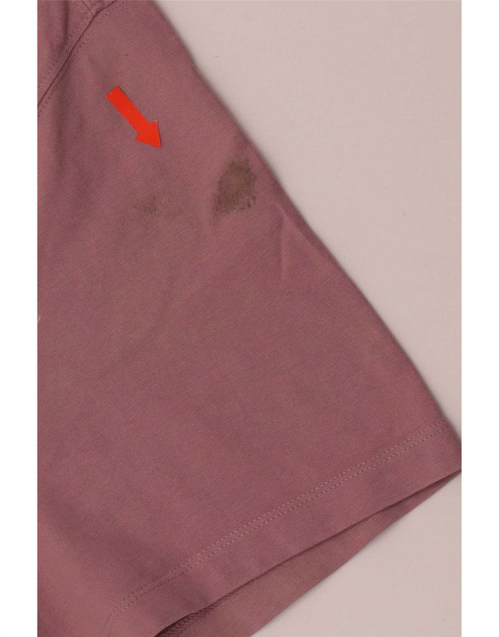Adidas Herren T-Shirt Top 2XL Rosa Baumwolle