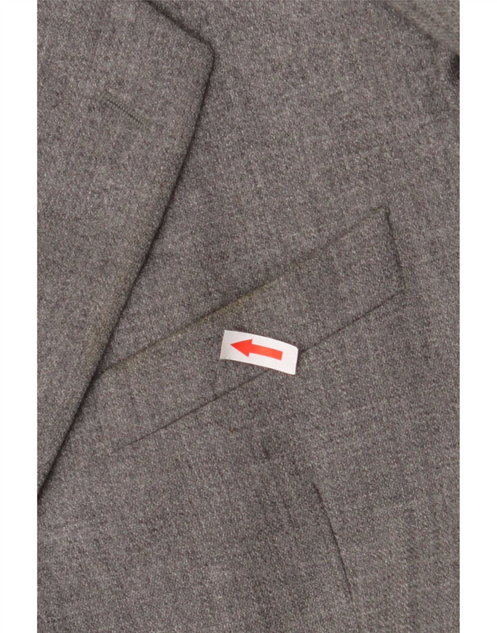 Valentino Herren-Blazer mit 3 Knöpfen, Gr. 40, Grau