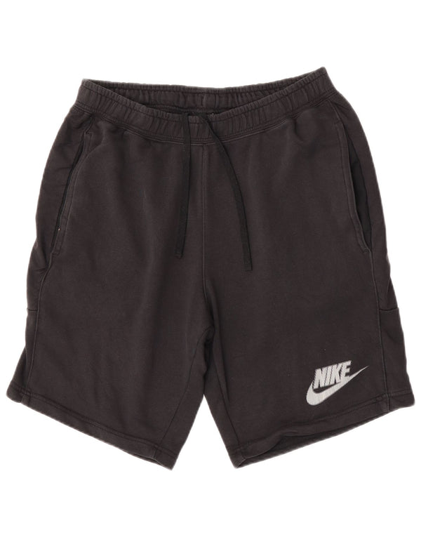 Nike Herren Graphic Sport Shorts Medium W32 L9 Schwarz Baumwolle