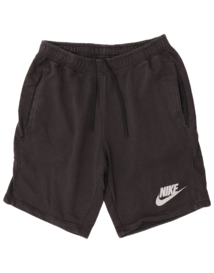 Nike Herren Graphic Sport Shorts Medium W32 L9 Schwarz Baumwolle