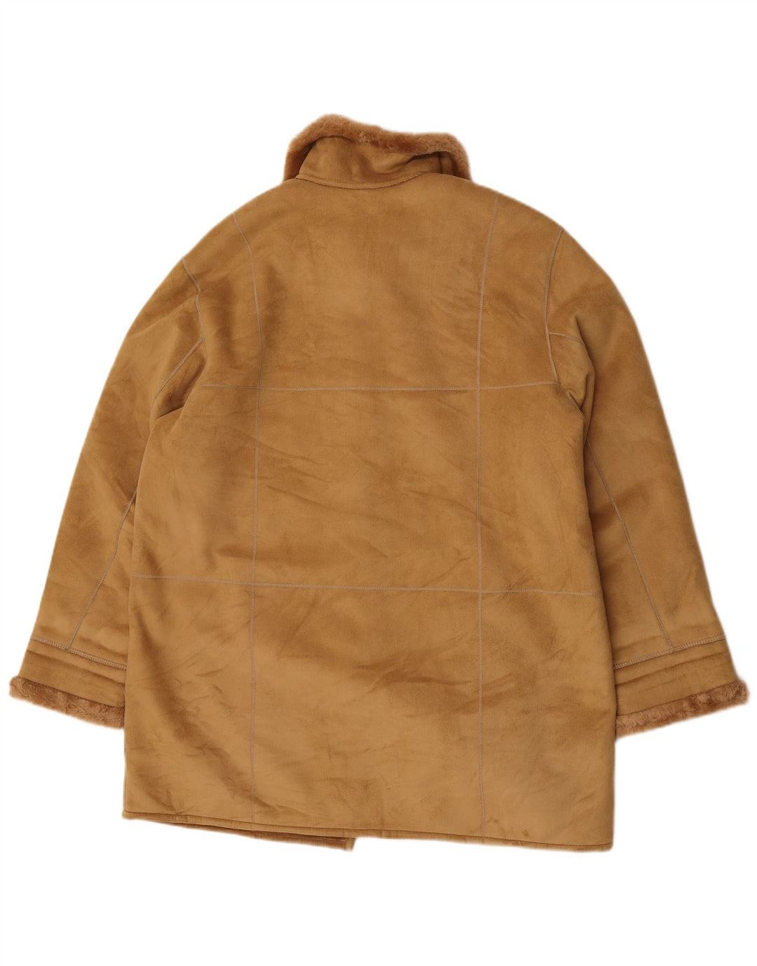 FUCHS & SCHMITT Damen Sherpa Jacke UK 14 Medium Beige Polarskin