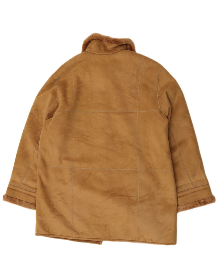 FUCHS & SCHMITT Damen Sherpa Jacke UK 14 Medium Beige Polarskin