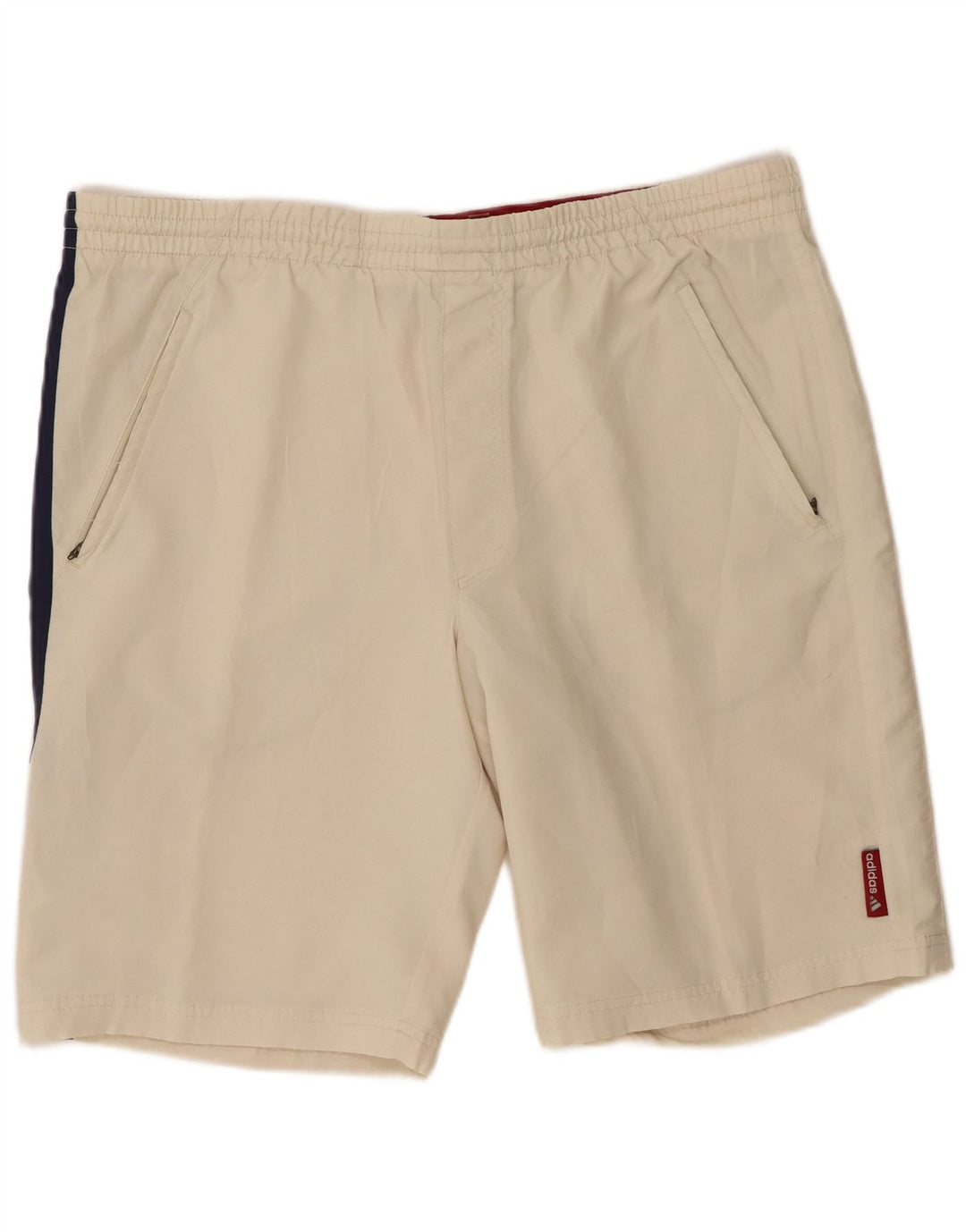 Adidas Herren Graphic Sport Shorts XL Beige Colourblock Polyester