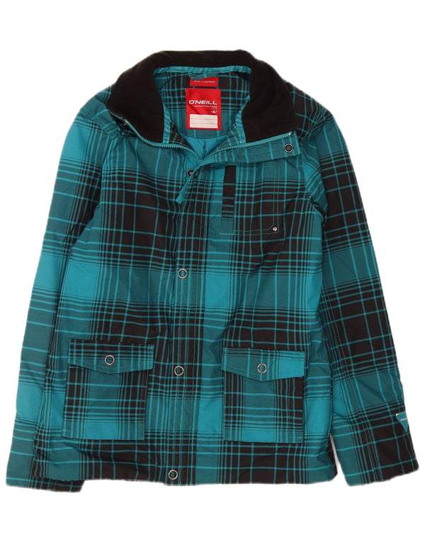 O'Neill Utility-Jacke für Jungen, 13–14 Jahre, blau kariertes Polyester