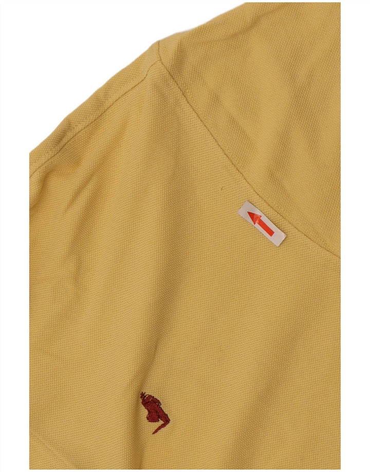 Marlboro Classics Herren-Poloshirt aus mittelgelber Baumwolle