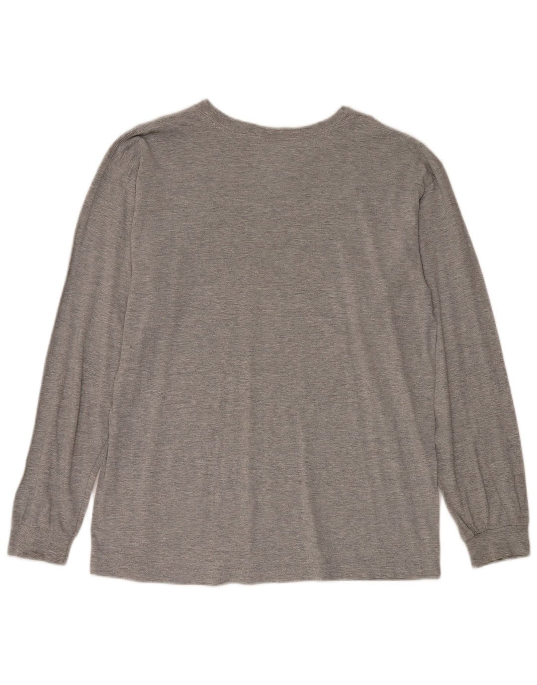 Adidas Herren Graphic Top Langarm Große graue Baumwolle