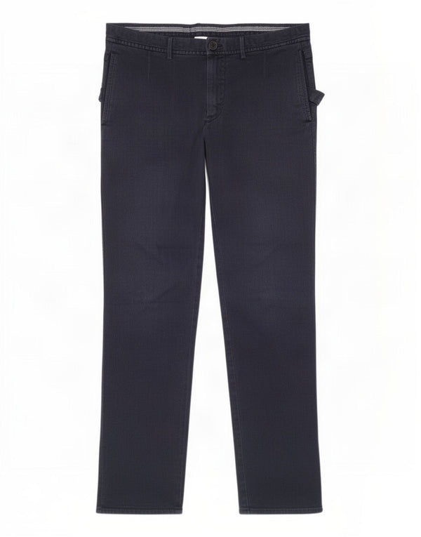 Massimo Dutti Herren Slim Fit Chinohose EU 40 Medium W31 L32 Marineblau