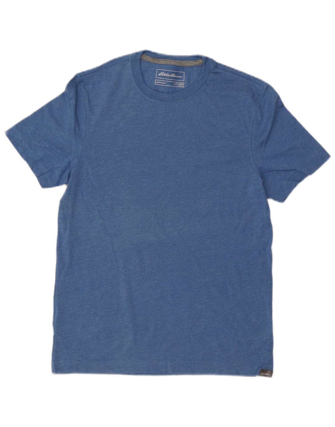 EDDIE BAUER Herren Slim Fit T-Shirt Top Small Blau Baumwolle
