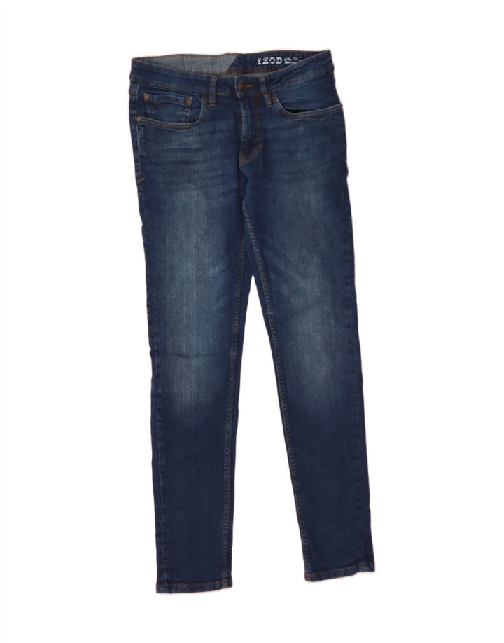 IZOD Mens Skinny Jeans W30 L32 Blue Cotton Vintage Izod and Second-Hand Izod from Messina Hembry 