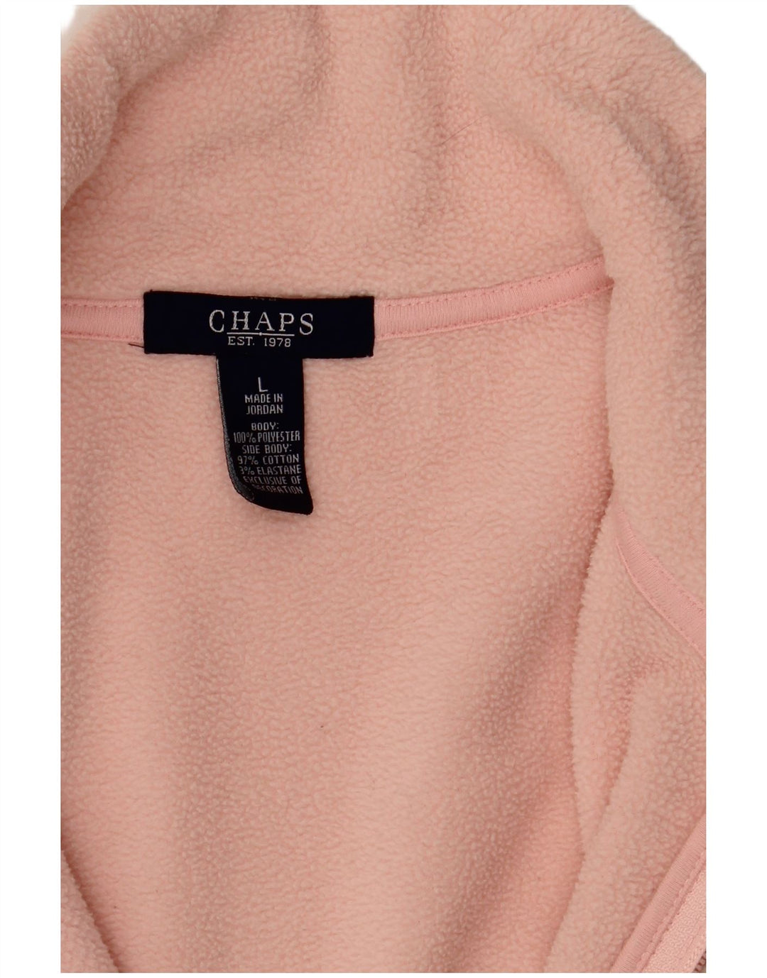 CHAPS Damen Fleecejacke UK 16 Large Rosa Polyester