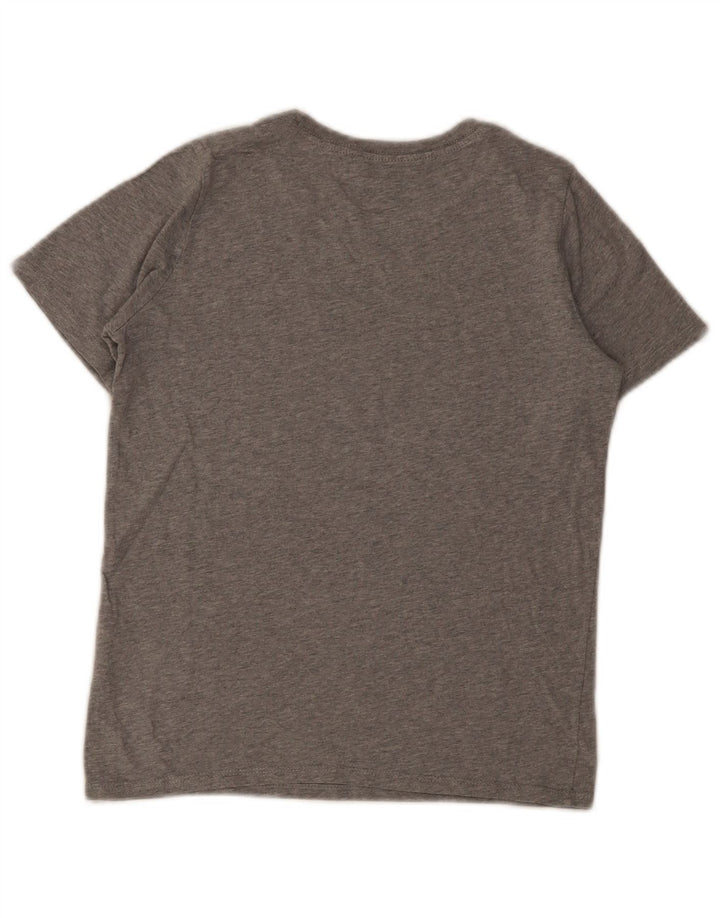Nike Athletic Cut Graphic T-Shirt für Jungen, 10–11 Jahre, mittelgraue Baumwolle