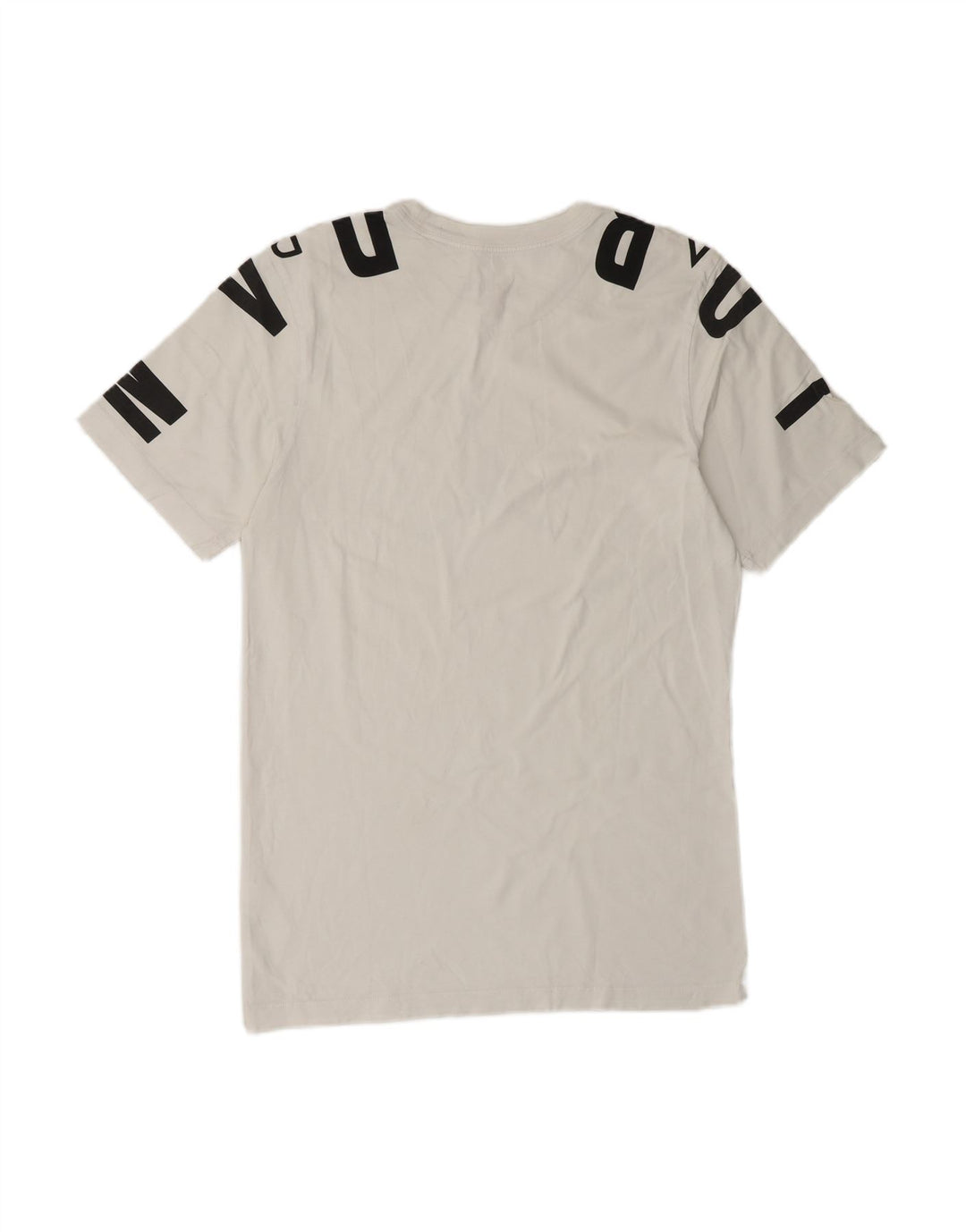 JORDAN Mens Graphic T-Shirt Top Small White Cotton